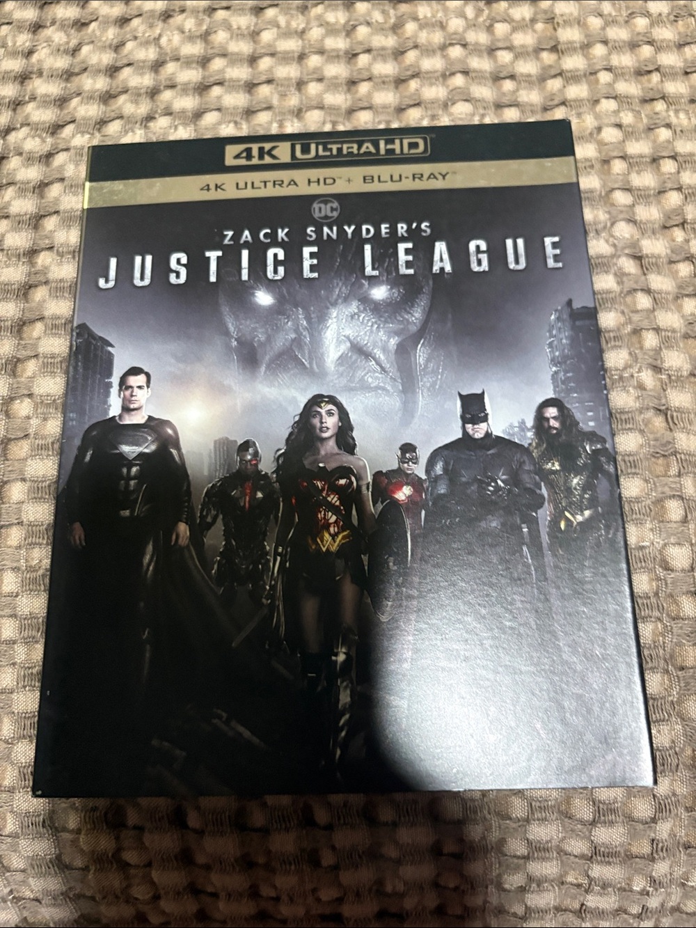 DC Zack Snyder's Justice League 4K Ultra HD Steelbook - Black & Gold